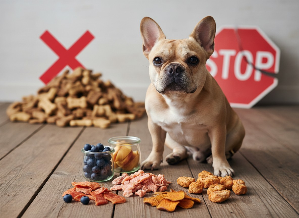 フレンチブルドッグにおすすめの無添加おやつと与えすぎの危険性