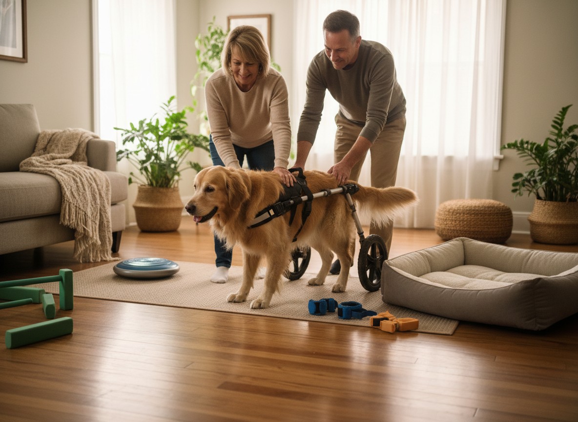 自宅でできる老犬のリハビリ方法と補助具のおすすめ：歩行・筋力維持
